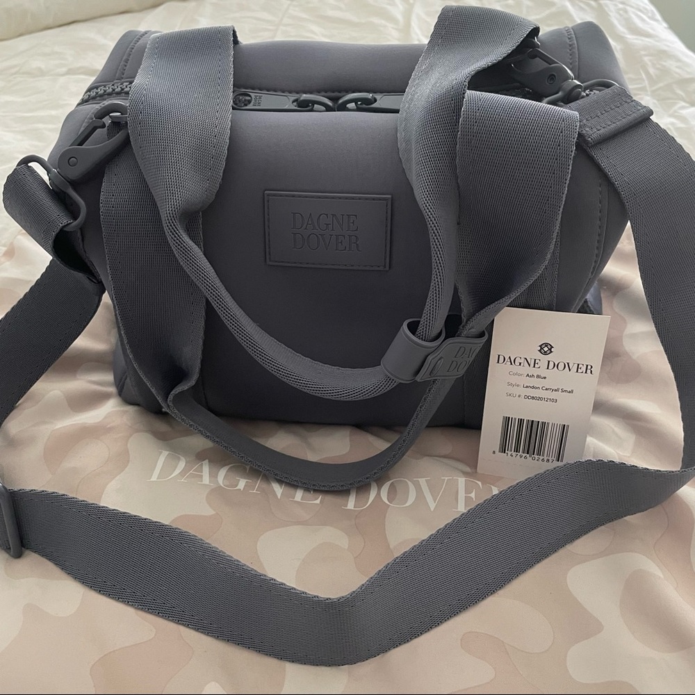 Dagne Dover Landon Carryall - Small Size in Ash Blue